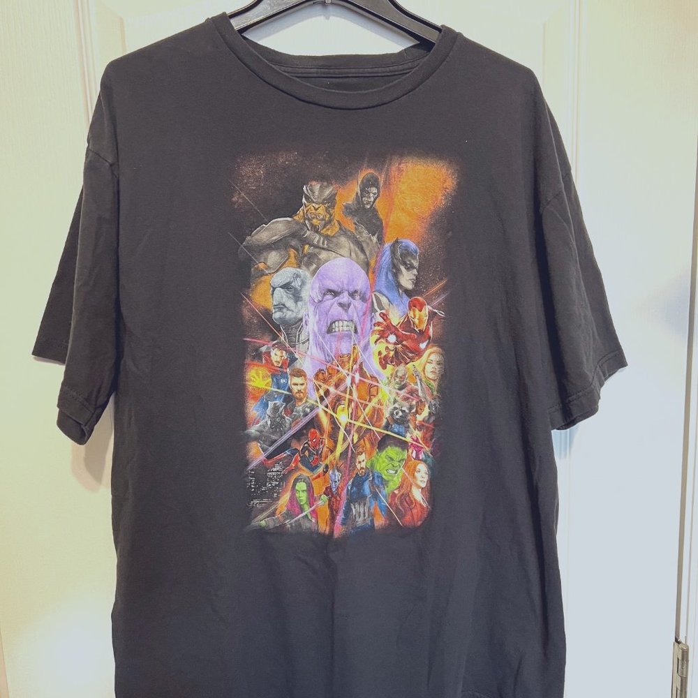 Marvel Avengers-T Shirt-Men's (Unisex)-Size 2 Extra Large-Colletors